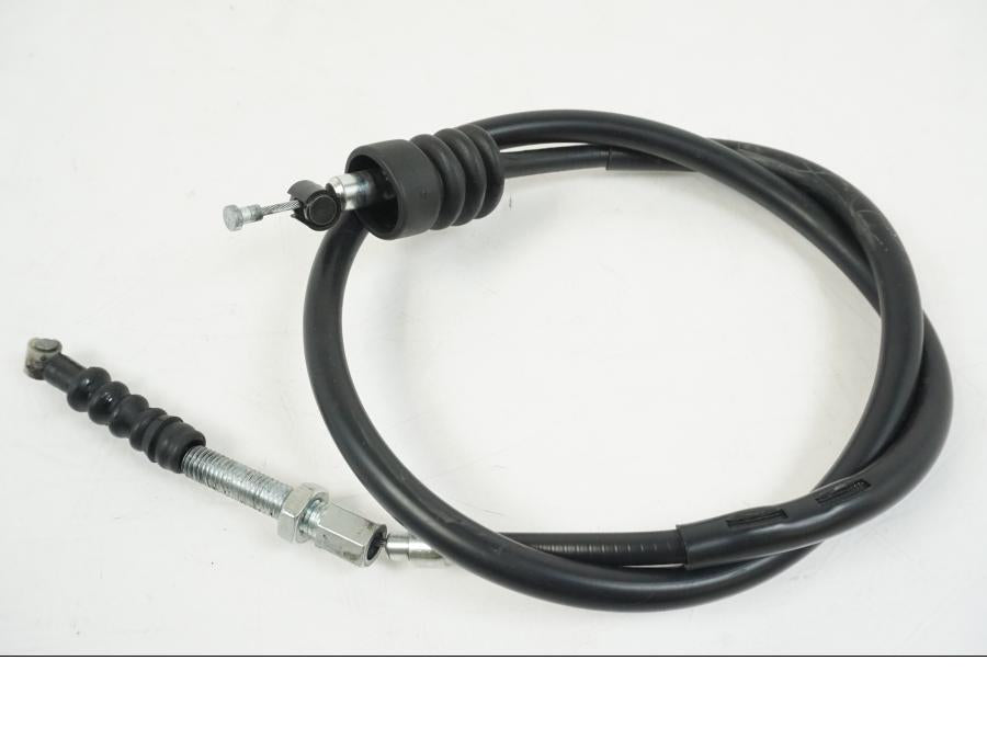 Snett uppifrån på Kopplingsvajer från en Aprilia RS 250 -1998 motorcykel.