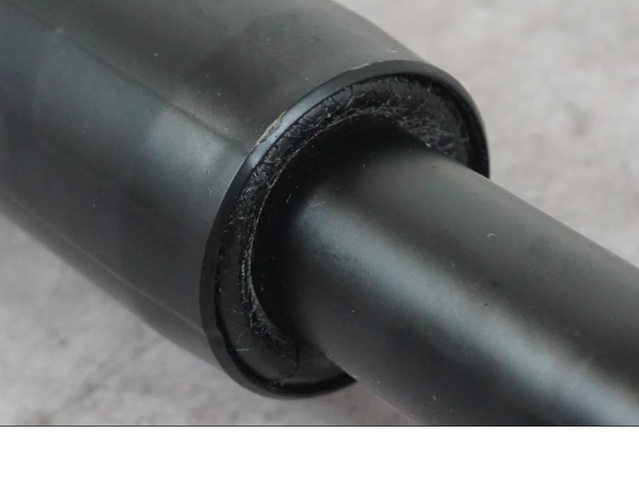 Snett uppifrån på Kardanaxel från en BMW K 1600 GTL -2015 motorcykel.