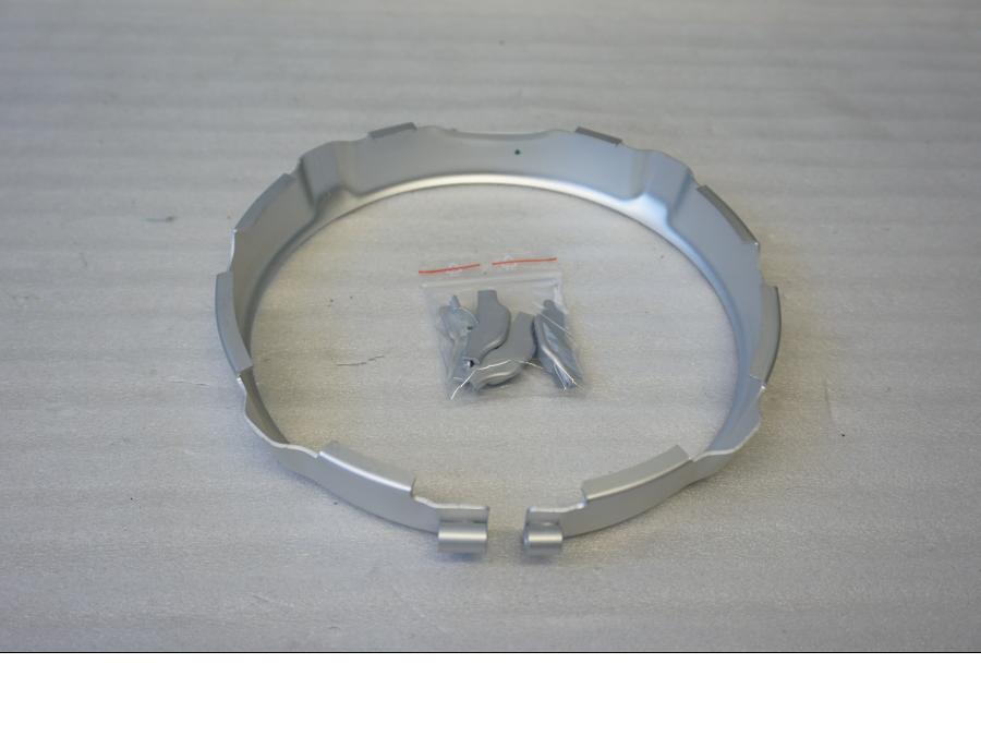 Baksidan på Strålkastarsarg från en Ducati Scrambler 800 -2021 motorcykel.