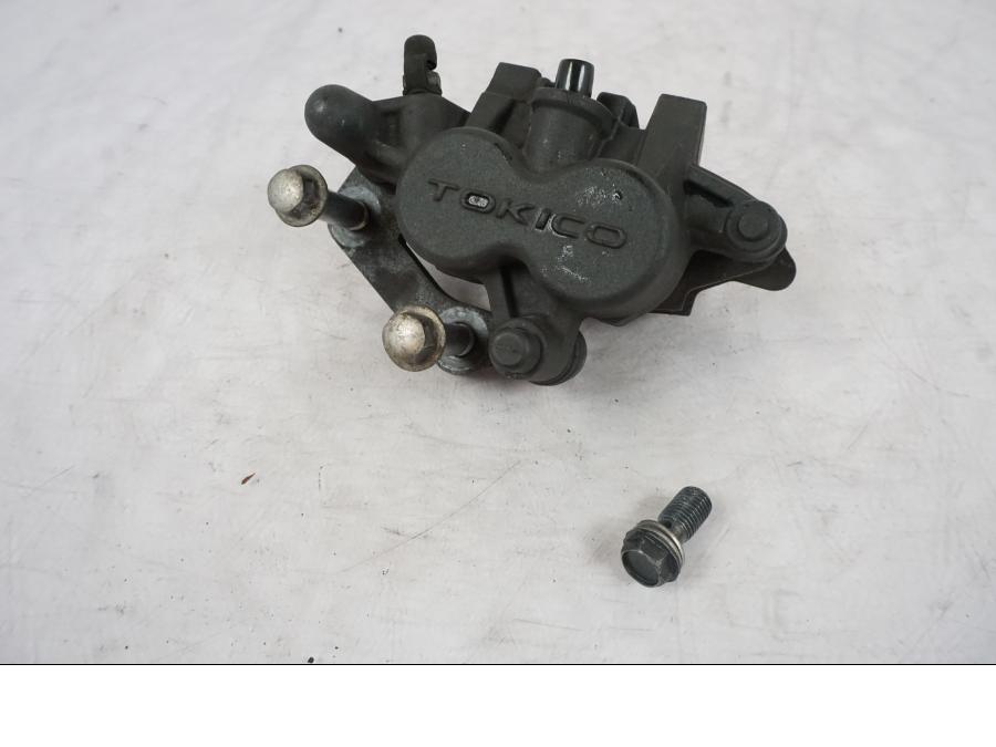 Framsidan på Bromsok från en Kawasaki ER-6N -2008 motorcykel.