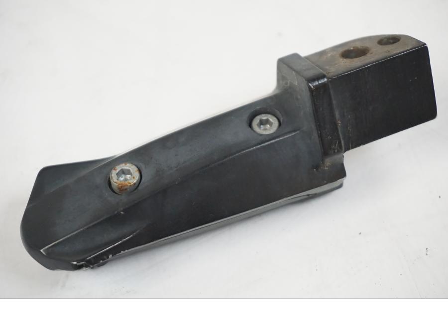 Snett uppifrån på Fotpinne från en BMW F 650 CS -2002 motorcykel.