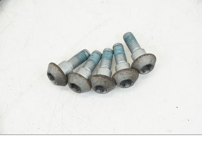 Baksidan på Bromsskiva från en Yamaha XSR 700 -2016 motorcykel.