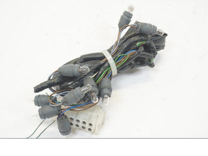 Snett uppifrån på Kontrollampor från en BMW R 1150 RS -2002 motorcykel.