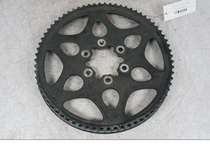 Framsidan på Remdrev från en Buell 1125 R -2008 motorcykel.