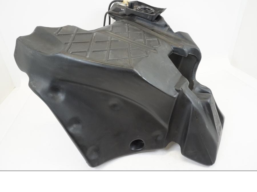 Snett uppifrån på Bensintank från en BMW K 1200 LT -2004 motorcykel.