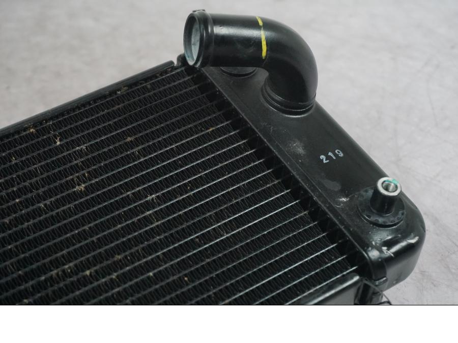 Baksidan på Vattenkyl från en Ducati Multistrada V4 -2024 motorcykel.