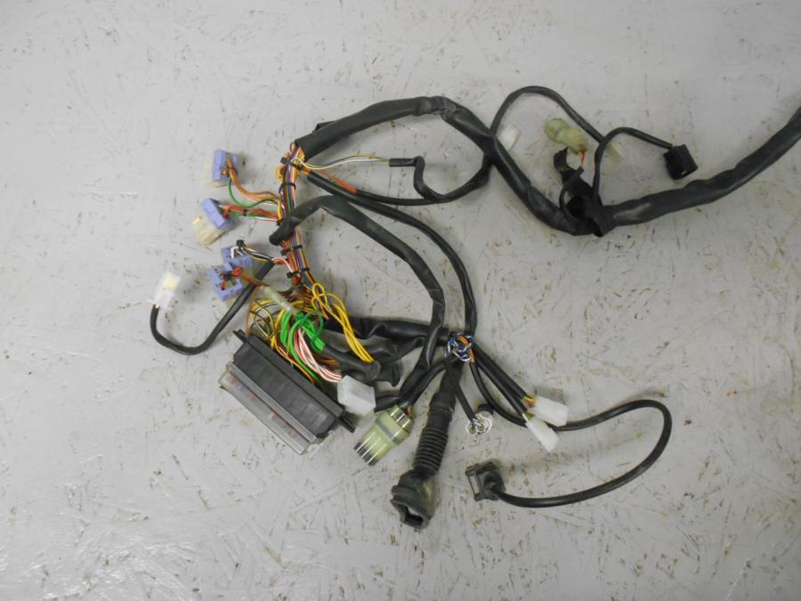 Baksidan på Kabelstam från en KTM 990 SMT -2009 motorcykel.