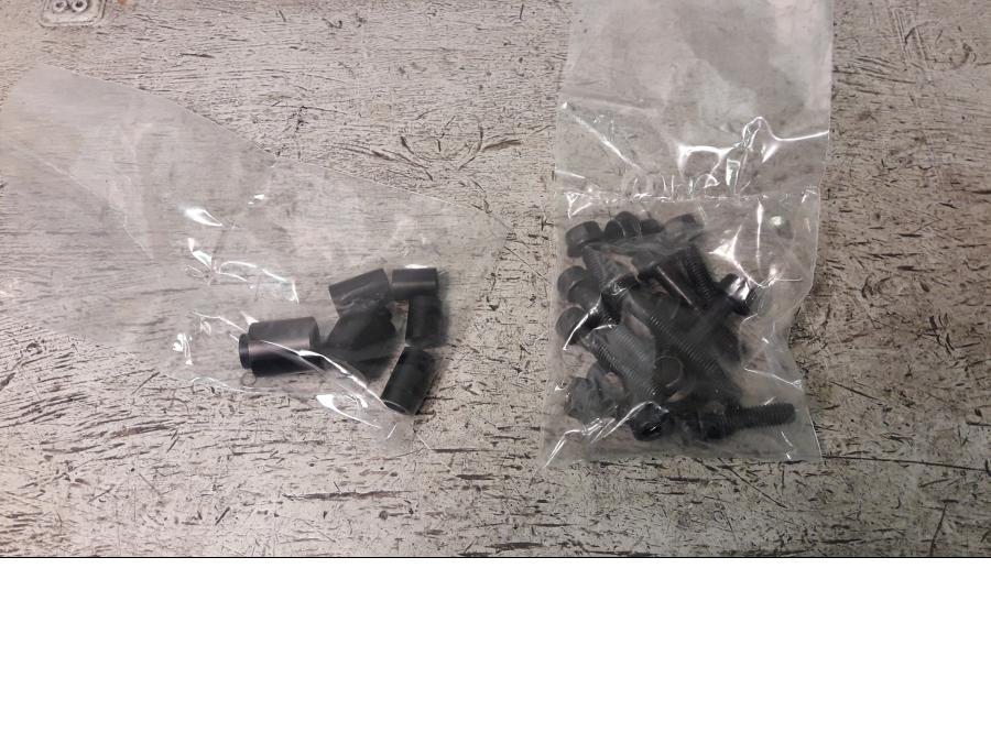 Snett uppifrån på Sidoväskhållare från en Yamaha MT-07 Tracer -2019 motorcykel.