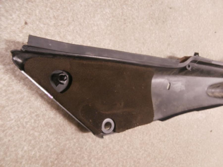 Snett uppifrån på Bakvinge från en Honda VFR 750 -1992 motorcykel.