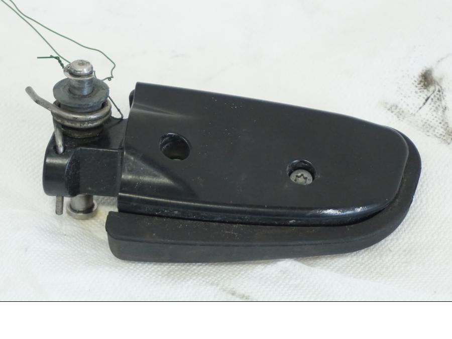 Baksidan på Fotpinne från en BMW K 1600 -2015 motorcykel.