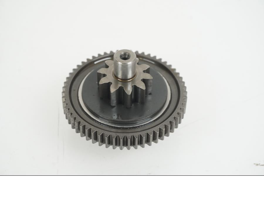 Vänster sida på Startkopplingsdrev från en KTM 1290 Super Duke R -2021 motorcykel.