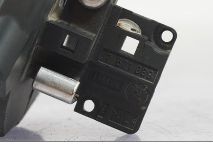 Snett uppifrån på Gasklo från en BMW R 1200 GS -2005 motorcykel.