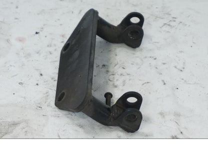 Snett uppifrån på Fotplattefäste från en Kawasaki VN 1500 -1996 motorcykel.