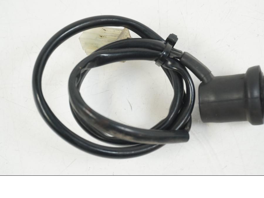 Snett uppifrån på Bromsljuskontakt från en Yamaha XT 660 X -2005 motorcykel.