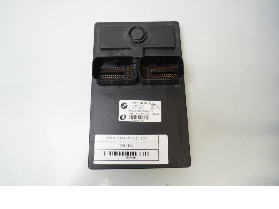 Baksidan på CDI / ECU från en BMW R 1200 R -2007 motorcykel.