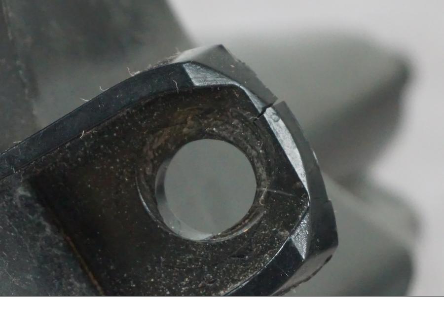 Snett uppifrån på Högtalarbox från en BMW K 1600 GTL -2015 motorcykel.