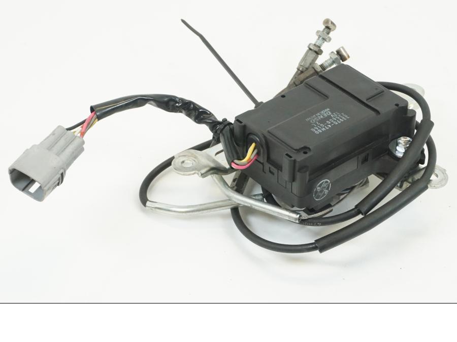 Baksidan på Avgasspjällmotor från en Suzuki GSX-R 1000 -2009 motorcykel.