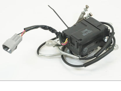 Baksidan på Avgasspjällmotor från en Suzuki GSX-R 1000 -2009 motorcykel.