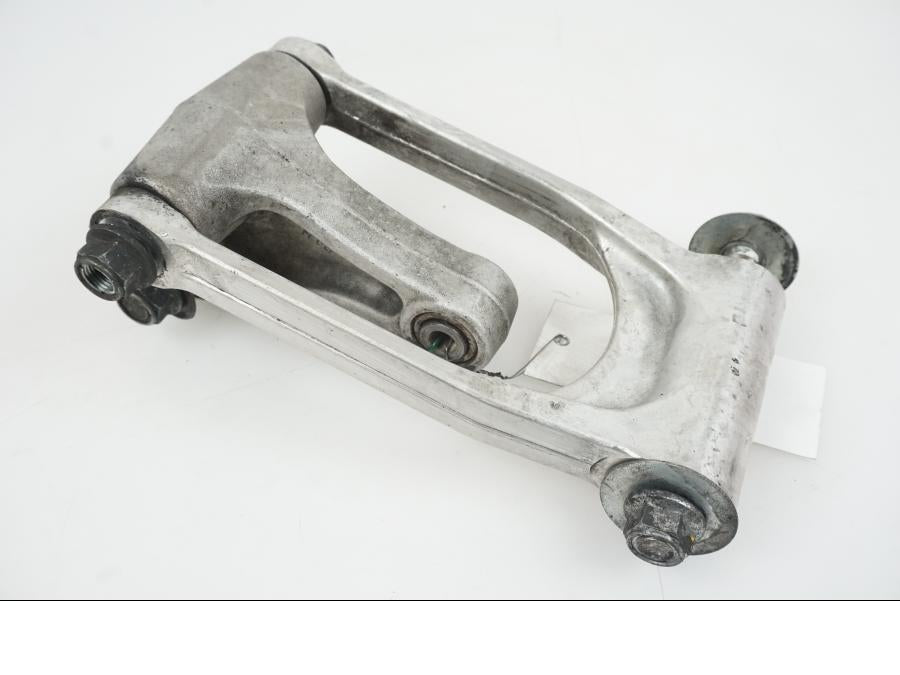 Snett uppifrån på Stötdämparlänkage från en Suzuki GSX-R 1000 -2007 motorcykel.