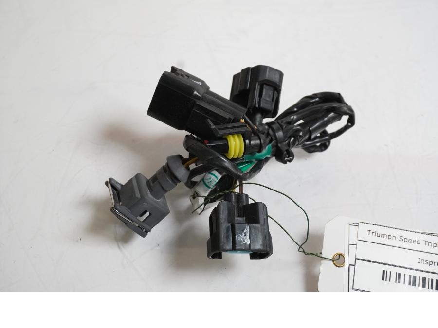 Framsidan på Insprutkablage från en Triumph Speed Triple -2011 motorcykel.