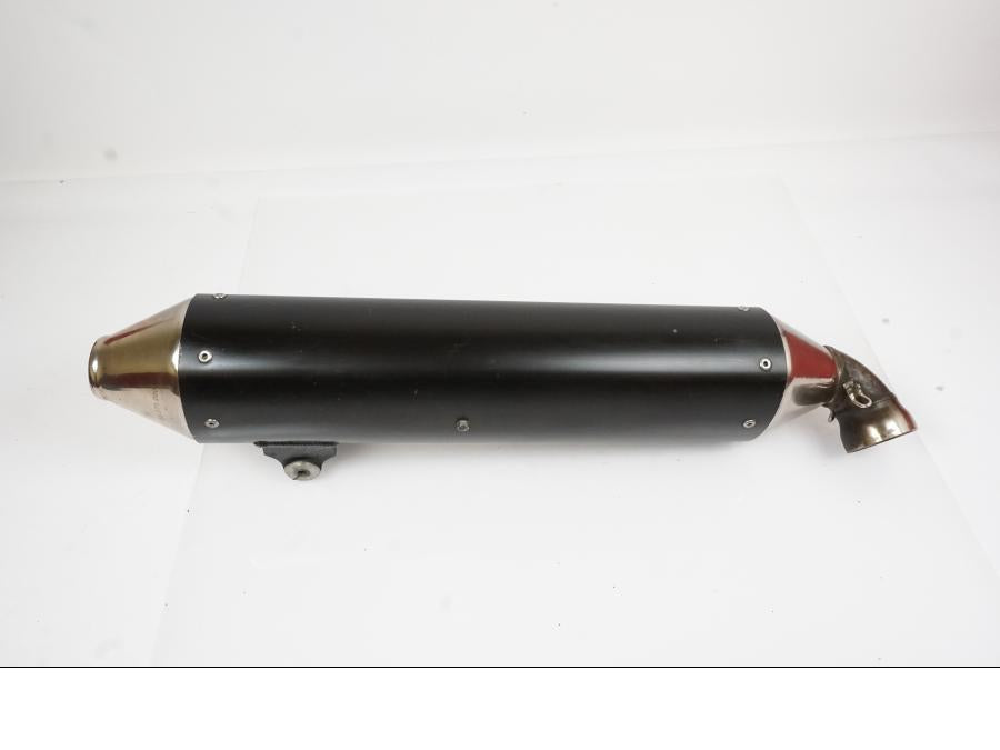 Höger sida på Ljuddämpare från en KTM 640 Duke -2003 motorcykel.