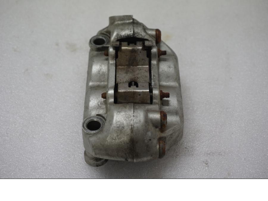 Snett uppifrån på Bromsok från en Ducati Monster 696 -2010 motorcykel.