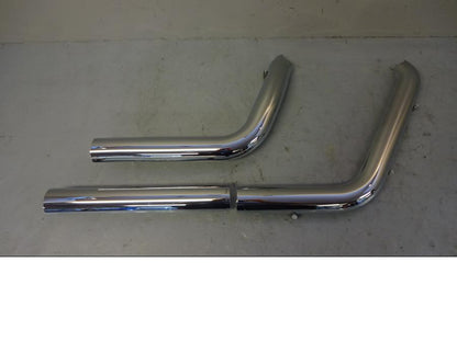 Framsidan på Värmeskydd från en H-D Softail -2006 motorcykel.