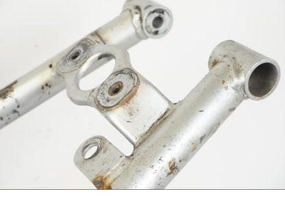 Snett uppifrån på Bakram från en Kawasaki KL 650A -1987 motorcykel.