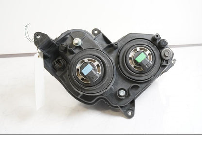 Snett uppifrån på Strålkastare från en Kawasaki ZZ-R 1400 -2010 motorcykel.