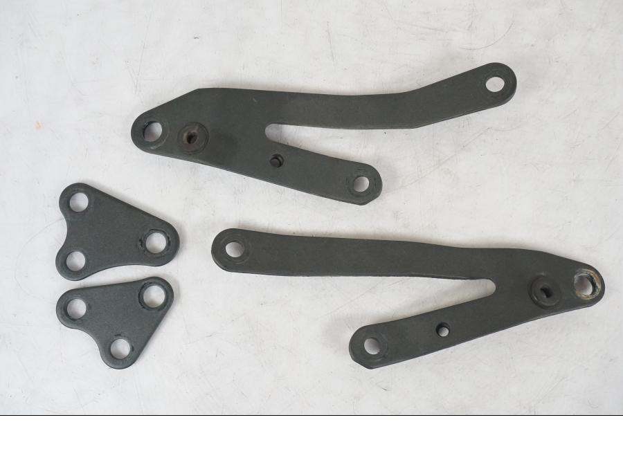 Framsidan på Motorfäste från en Kawasaki Z 900 -2019 motorcykel.