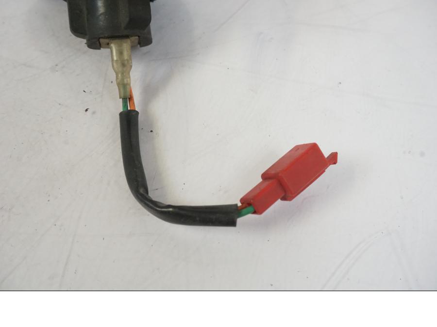 Snett uppifrån på Blinkers från en Honda VFR 750 -1994 motorcykel.