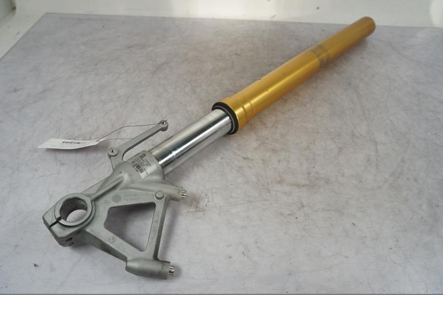 Vänster sida på Gaffelben från en BMW S 1000 XR -2019 motorcykel.