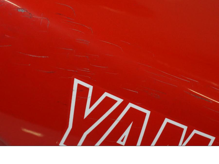 Höger sida på Bensintank från en Yamaha TDM 850 -1996 motorcykel.