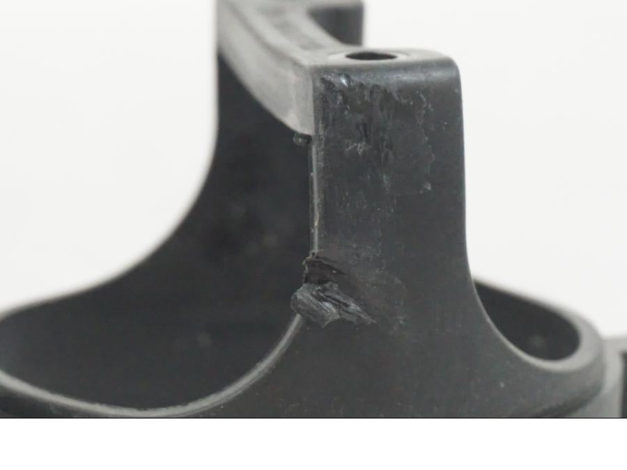 Snett nerifrån på Instrumentfäste från en H-D Street Glide FLHX -2012 motorcykel.