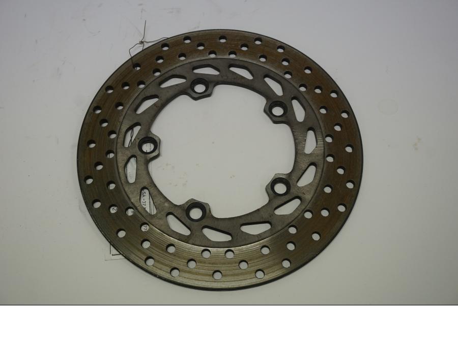 Framsidan på Bromsskiva från en Yamaha FZ1-SA -2007 motorcykel.
