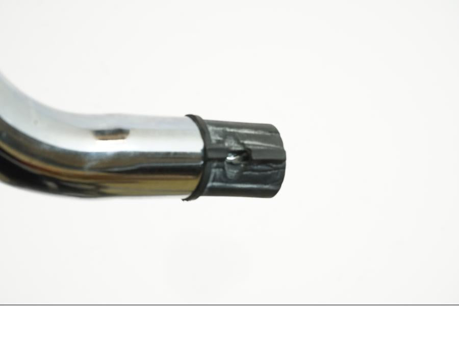 Snett uppifrån på Skylthållare från en Yamaha XVS 650 -2002 motorcykel.