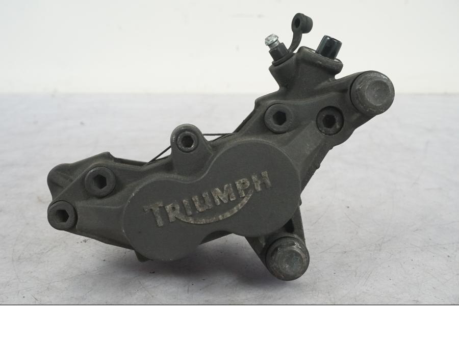 Framsidan på Bromsok från en Triumph Tiger Explorer -2013 motorcykel.