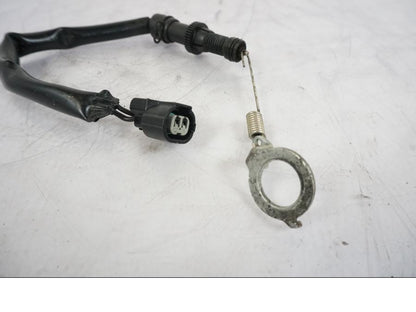 Baksidan på Bromsljuskontakt från en Honda VFR 1200 -2010 motorcykel.