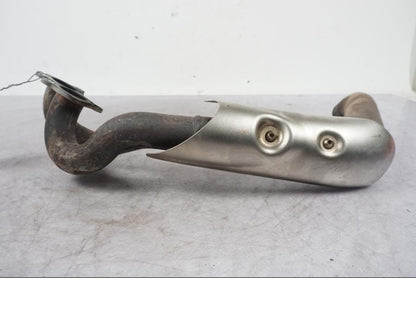 Baksidan på Grenrör från en Buell 1125 R -2008 motorcykel.