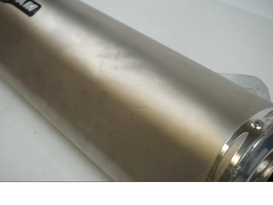 Snett nerifrån på Ljuddämpare Sport från en Universal Universal -2000 motorcykel.