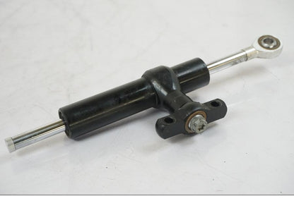 Snett uppifrån på Styrdämpare från en KTM 1290 Super Duke R -2015 motorcykel.