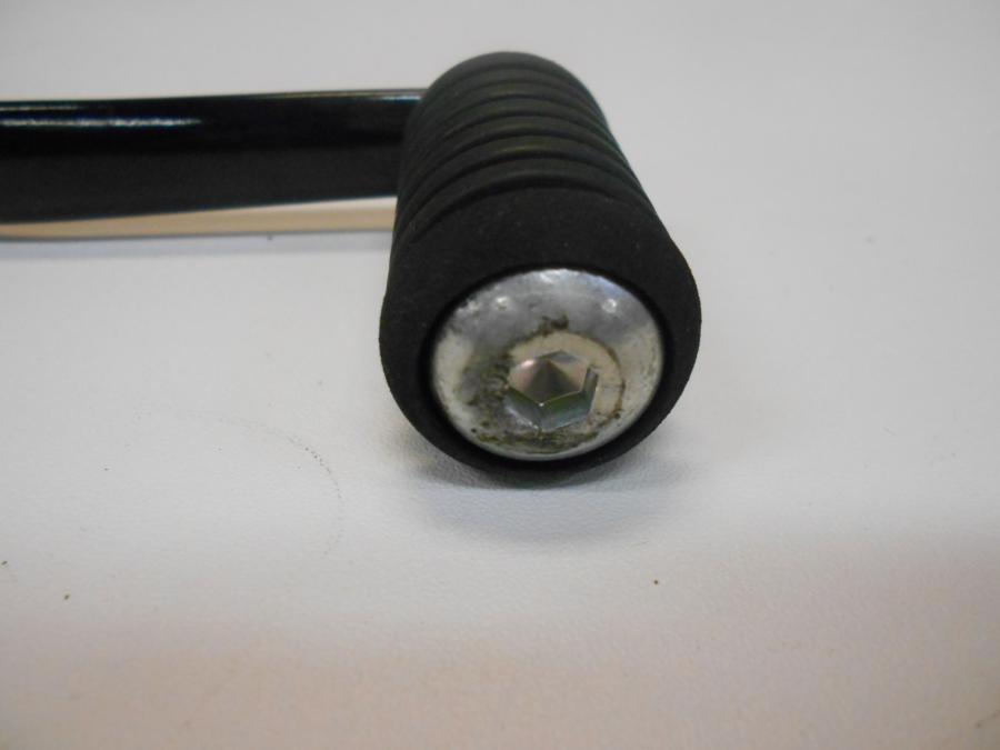 Höger sida på Växelpedal från en H-D Fat Boy -2018 motorcykel.