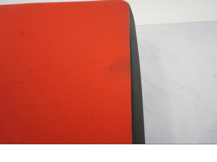 Snett uppifrån på Sadel från en Honda CRF 1000 Africa Twin -2016 motorcykel.