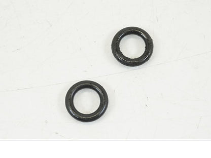 Baksidan på Oljekylslang från en Honda CB 750 -2002 motorcykel.