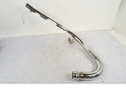 Baksidan på Grenrör från en Triumph Bonneville T120 -2021 motorcykel.