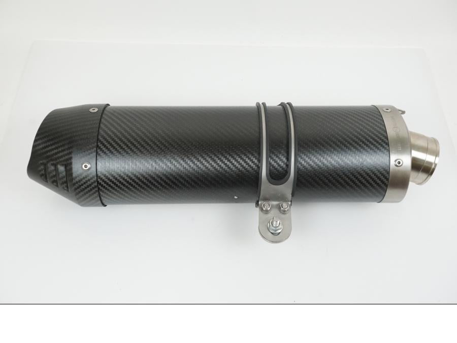Höger sida på Ljuddämpare Sport från en Yamaha MT-09 -2018 motorcykel.