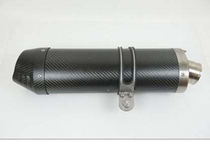 Höger sida på Ljuddämpare Sport från en Yamaha MT-09 -2018 motorcykel.