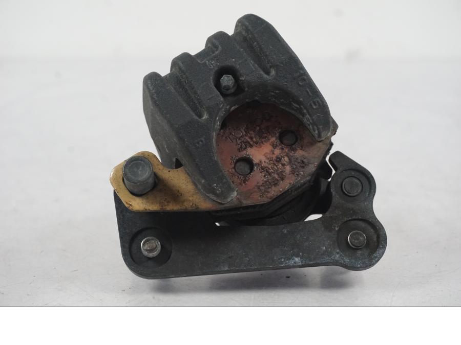 Snett uppifrån på Bromsok från en Kawasaki ER-6N ABS -2010 motorcykel.