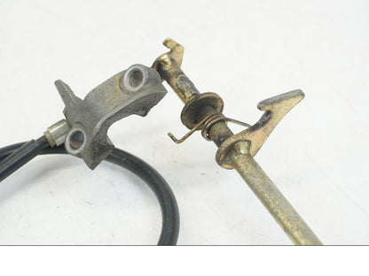 Baksidan på Sadellåsmekanism från en Yamaha YZF 1000 R1 -2004 motorcykel.