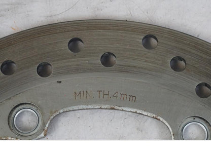 Vänster sida på Bromsskiva från en Honda CBR 1100 XX -1999 motorcykel.